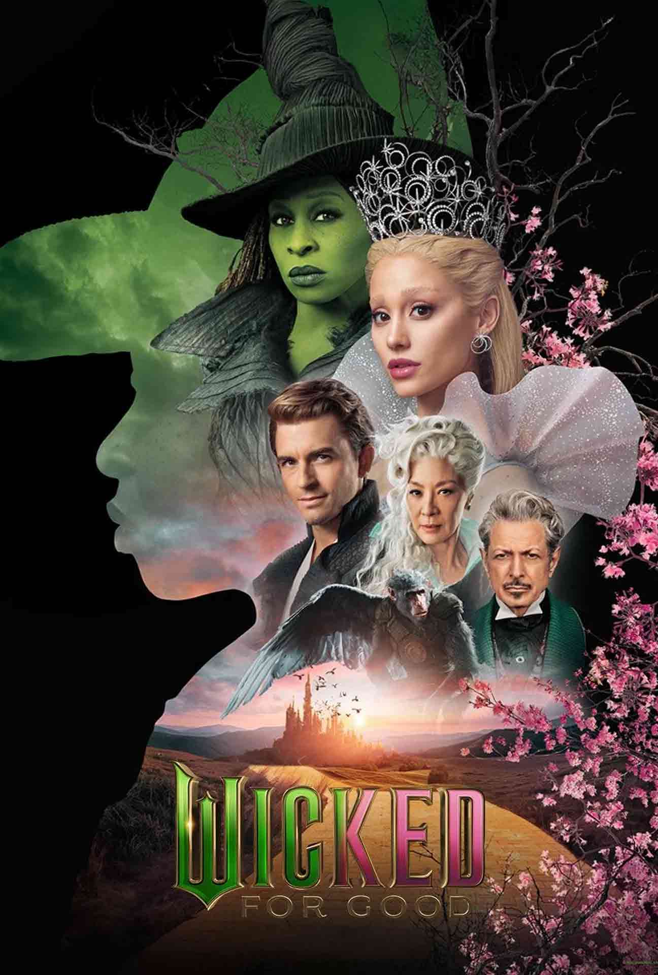 Movie Poster for Wicked: For Good.
